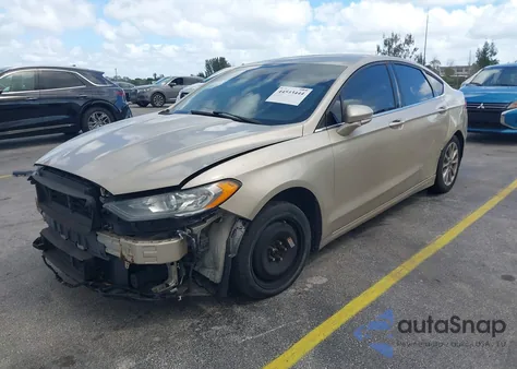 2017 Ford Fusion Se from USA, damaged, VIN 3FA6P0HD8HR316647